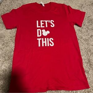 Disney Mickey “let’s do this” t-shirt